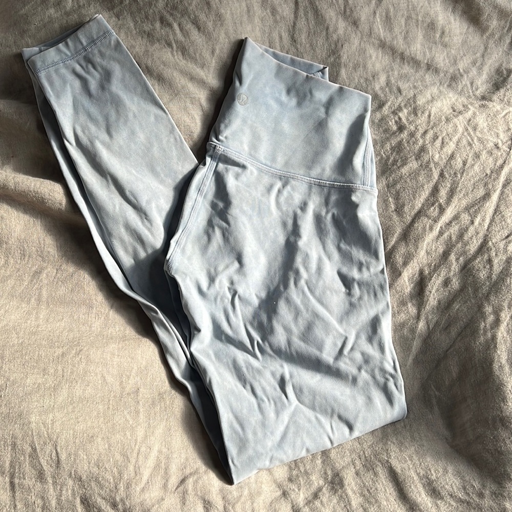 COPY - Lululemon | Light Blue Marbled Leggings